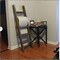 Rustic Farmhouse 5ft Reclaimed Wood Decorative Bookcase Ladder
